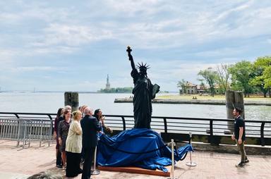 La petite sœur de la statue de la liberté